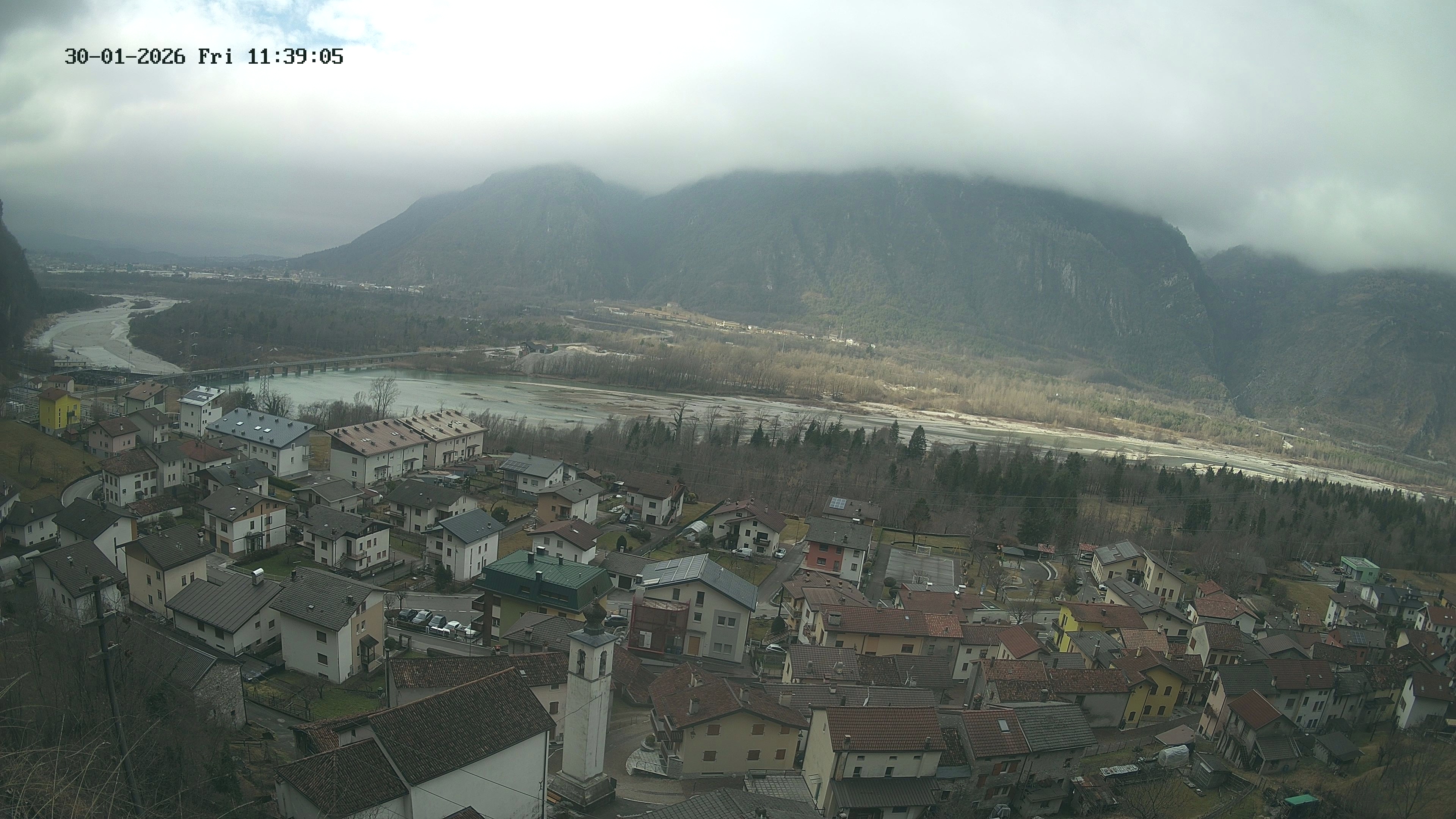 immagine della webcam nei dintorni di Budoia: webcam Ponte nelle Alpi
