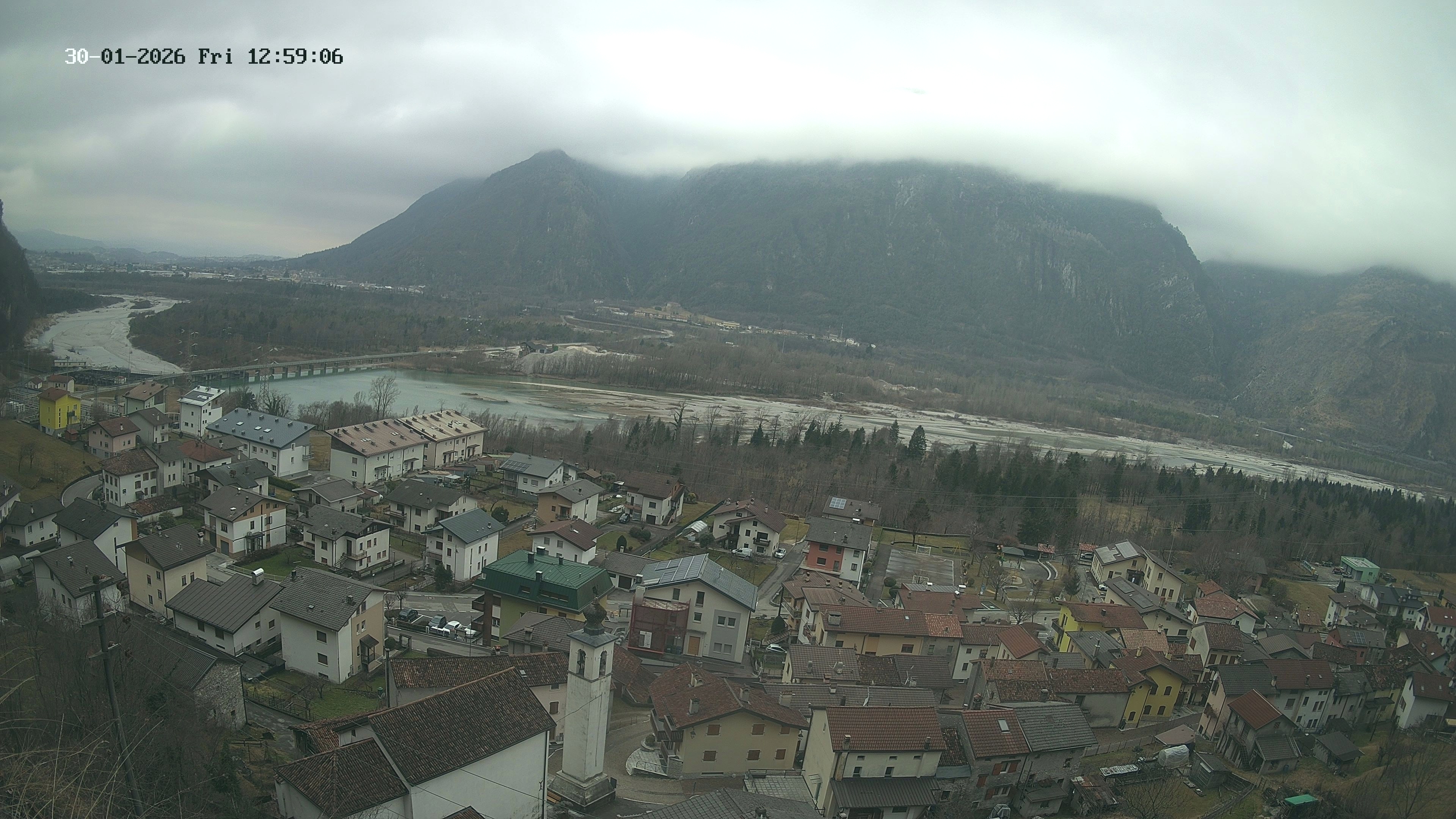 immagine della webcam nei dintorni di Vittorio Veneto: webcam Ponte nelle Alpi