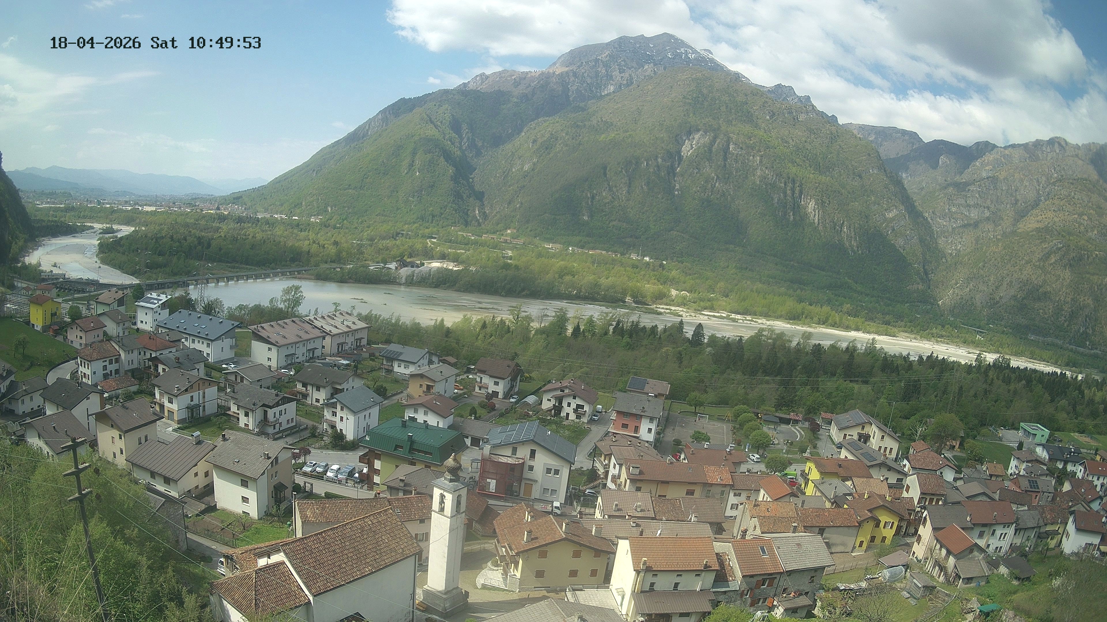 immagine della webcam nei dintorni di Barcis: webcam Ponte nelle Alpi