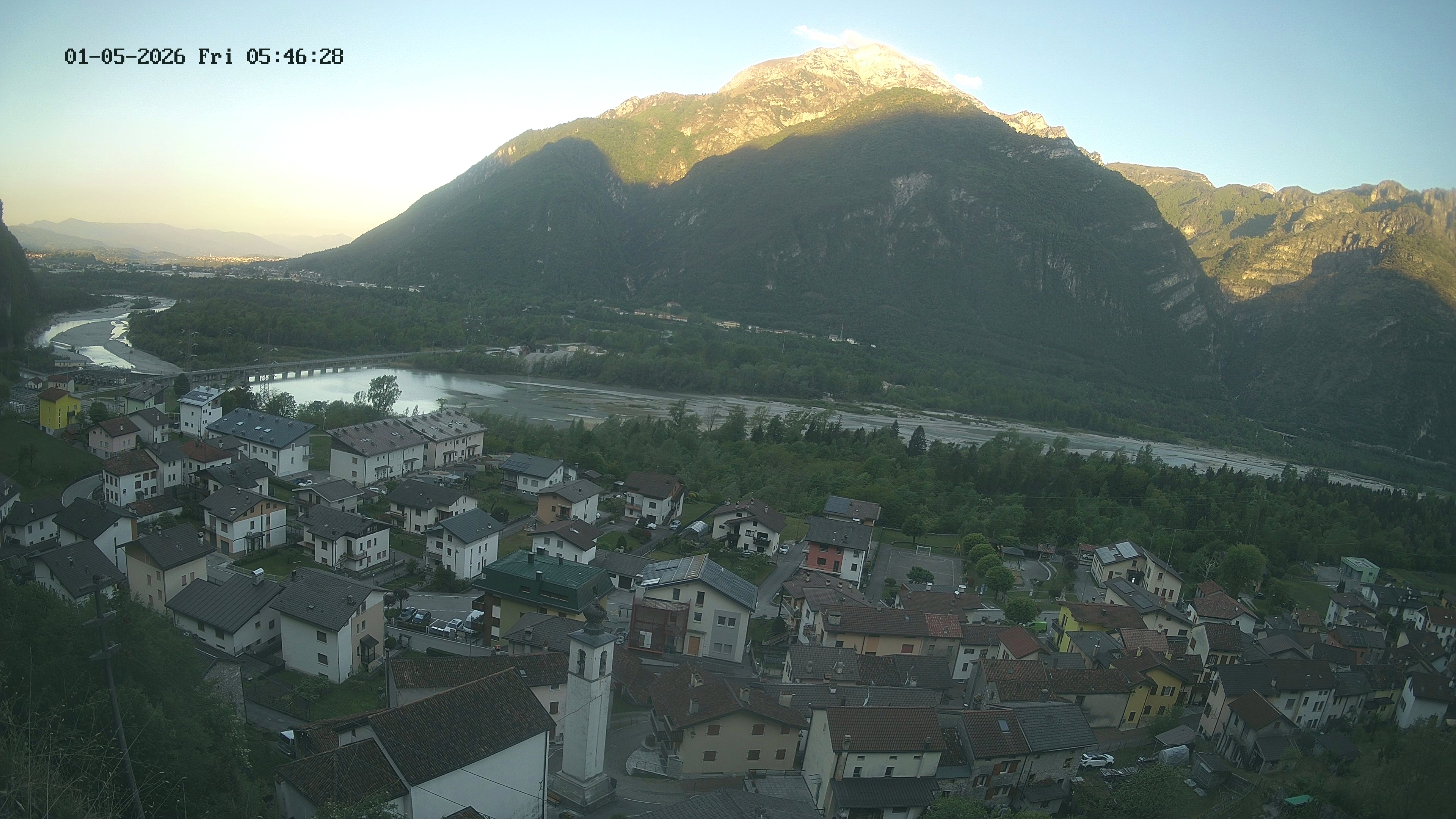 immagine della webcam nei dintorni di Limana: webcam Ponte nelle Alpi