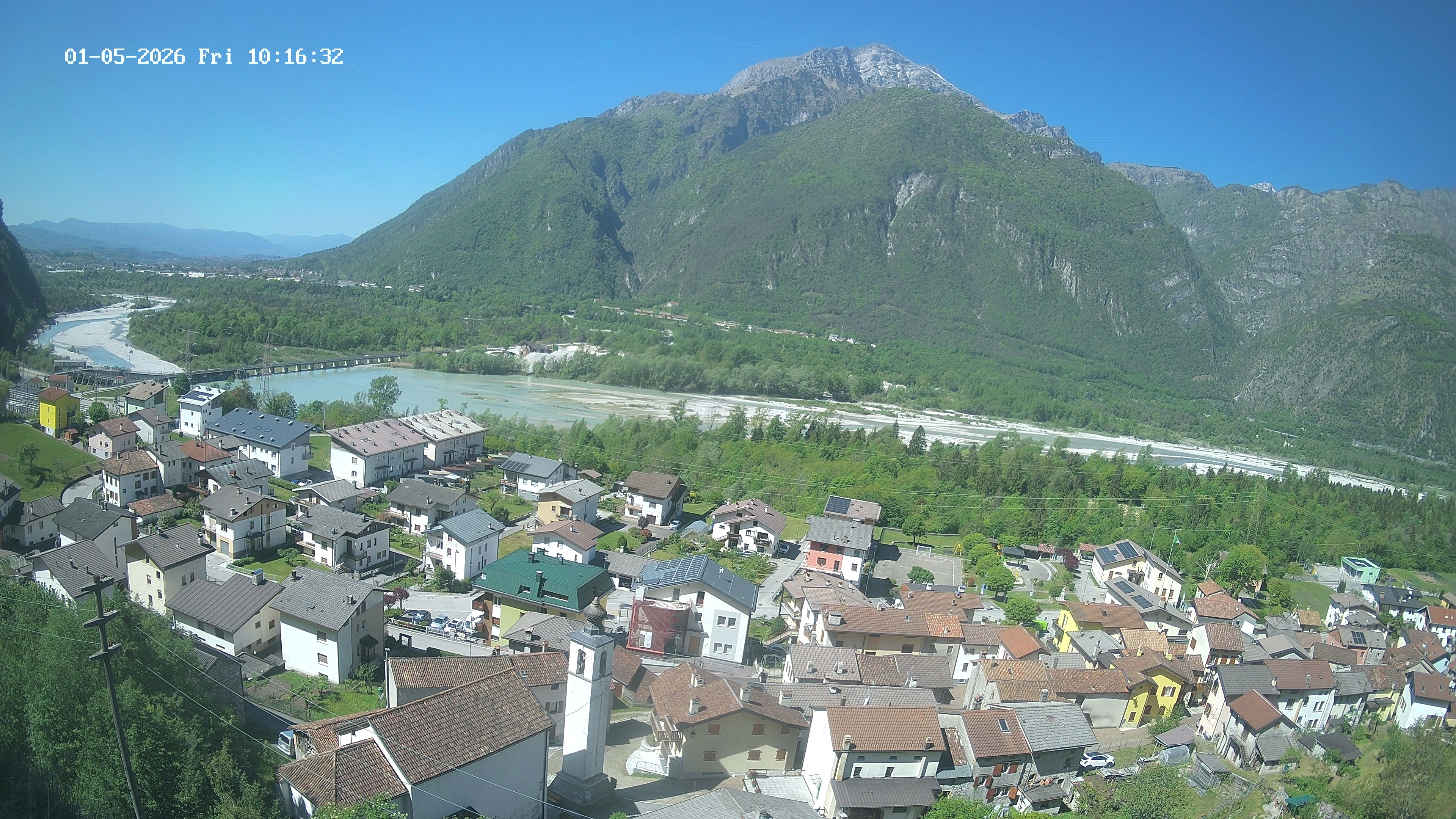 immagine della webcam nei dintorni di Piancavallo: webcam Ponte nelle Alpi