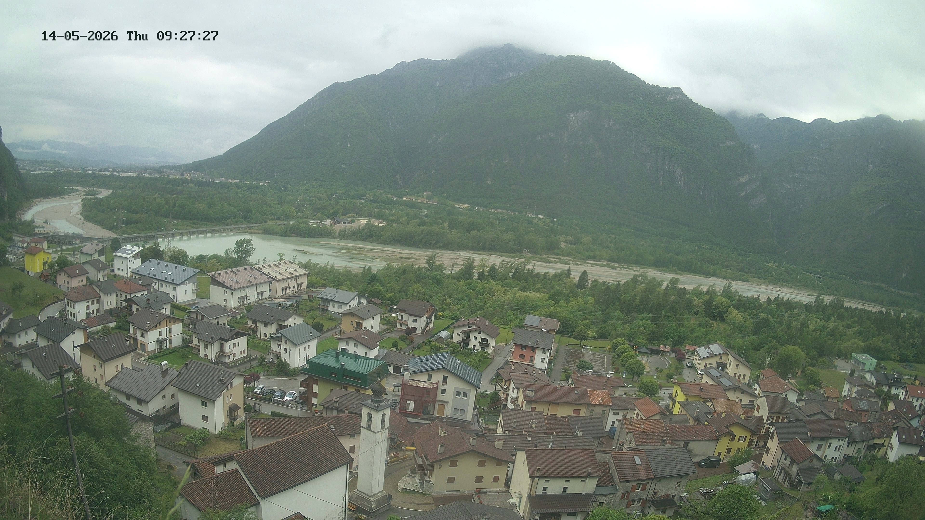 immagine della webcam nei dintorni di Col Indes: webcam Ponte nelle Alpi