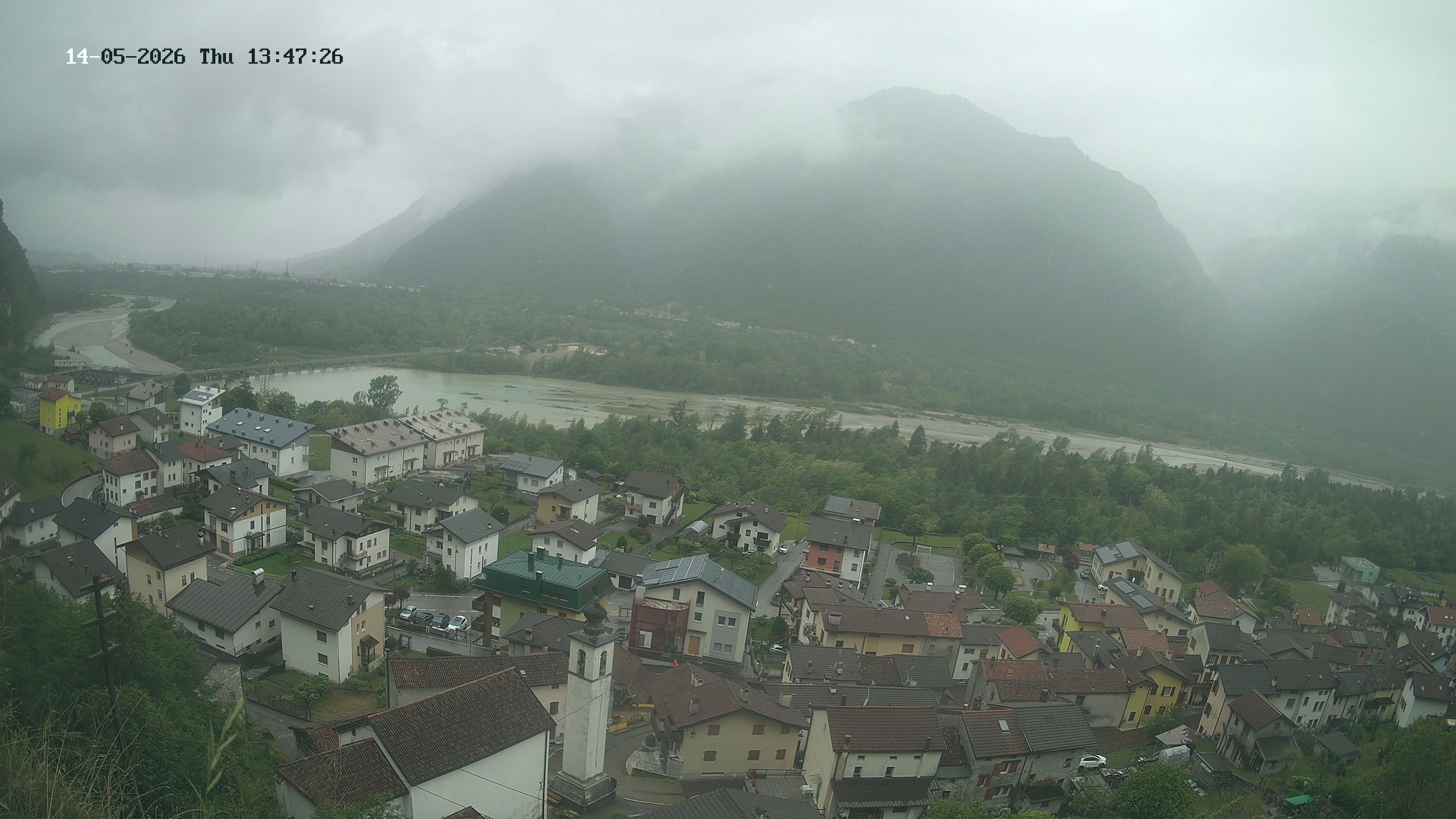 immagine della webcam nei dintorni di Belluno: webcam Ponte nelle Alpi
